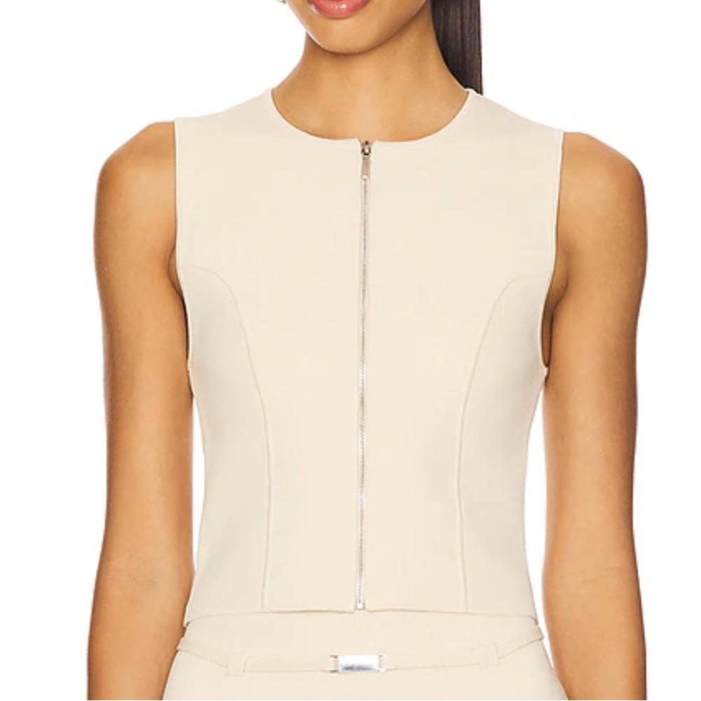Eaves Zip-Up Camisole Top